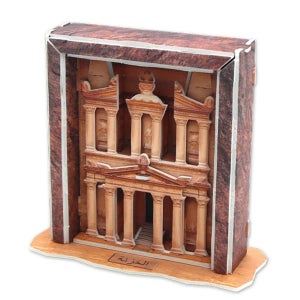 모또 종이 입체퍼즐 세계 랜드마크 알카즈네 (요르단 고대도시 페트라 유적)