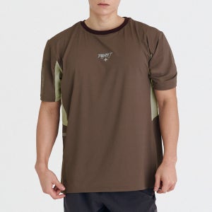 [에어릿] 러닝 컬러블록 티셔츠 AM1215 CC