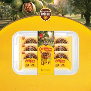 삼립X캘리포니아호두 호두듬뿍 타르트6입 2팩(12입)