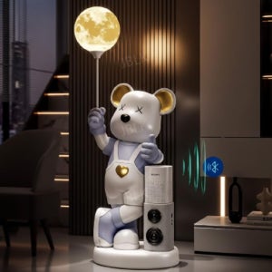 글램사운드 피규어 모형 스피커 블루투스 무선 거실 곰 인테리어 장식 선물