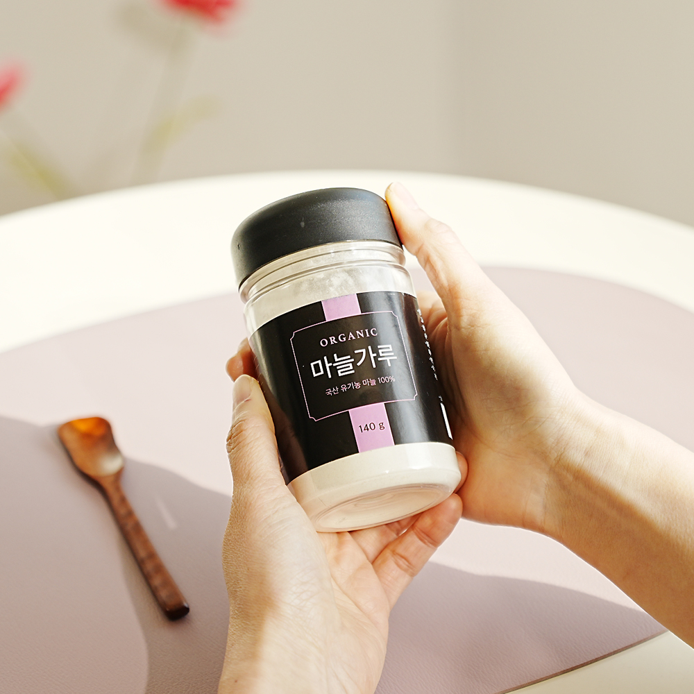 국산 유기농 <b>마늘</b>가루 <b>분말</b> 140g, 1개