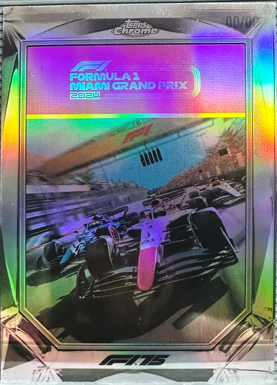 2025 F1 다이아몬드 드라이버 마이애미 카드 TOPPS CHROME 카드 탑스 크롬