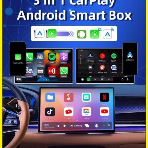 유선 무선 차량용 CarPlay 3in1 차량연결기 유선 CarPlay 공식 표준 패키지