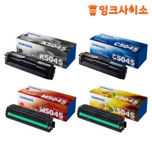 CLT-K504S CLT-C504S CLT-M504S CLT-Y504S 삼성 정품토너 4색 SET CLP-415 CLX-4195 SL-C1810W