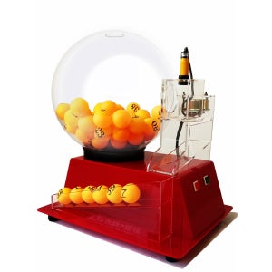 전기 자동 로또 추첨기 복불복 게임 셰이커볼 100개 세트 블랙