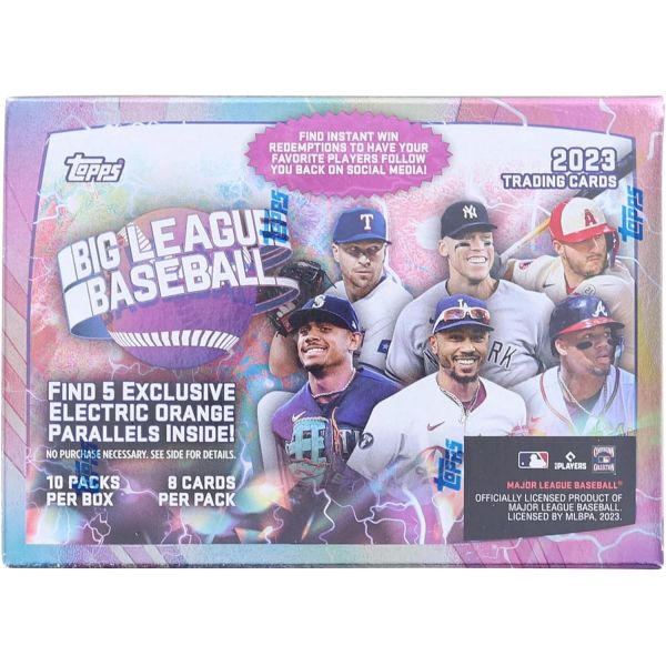 MLB 카드 수집품 스포츠 탑스 2023 빅리그 야구 트레이딩 블래스터 박스 10팩