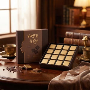 [카카오리퍼블릭] 기억력 밀크초콜릿 80g 선물세트