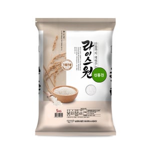 라이스스토리지 25년산 백미 신동진쌀 5kg [11시전주문당일출고]