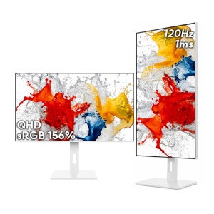이노스 27QLS120M QHD IPS USB-C HDR 게이밍 멀티스탠드