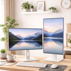 이노스 27QLS120M QHD IPS USB-C HDR 게이밍 멀티스탠드 무결점