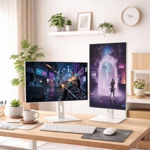 이노스 27인치모니터 QHD 게이밍 멀티스탠드