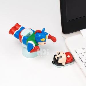 포카모리 짱구 액션가면 피규어 USB메모리 키링 예쁘고 귀여운 USB 외장메모리 128G