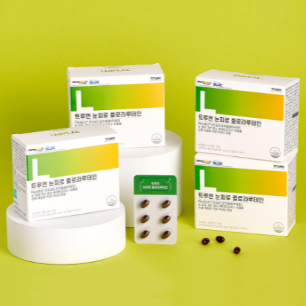 <b>트루엔</b> 루테인 <b>아스타잔틴</b> 눈 안구 건강 60캡슐 X4 BNA