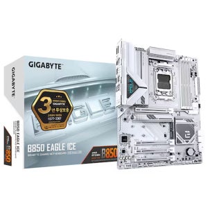 GIGABYTE B850 EAGLE ICE 제이씨현 AMD B850 ATX 화이트 메인보드