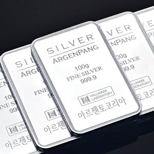 선물용 및 투자용실버바 100g, 1개