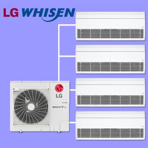 부산 시스템 에어컨 LG 1등급 프리미엄 4대 다배관 아파트 가정용 부산 경남 설치