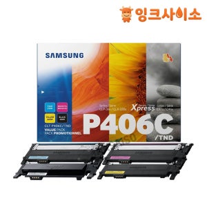 CLT-P406C 삼성 정품 토너 4색 SET CLX-3303 SL-C462W