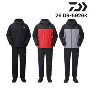 한국다이와 DR-5926K 레인슈트 낚시복 낚시옷 바람막이 낚시우비 우의 세트