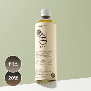 오리진케어 당쉼 검은콩 혈당관리 바나바잎차,돼지감자차 기능성표시식품 500ml, 20개