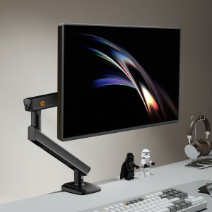 노스바유 NB A5 싱글 모니터암 거치대 샌드블랙