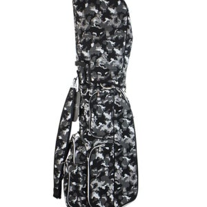 밀리터리골프백 카트백 경량 캐디백 밀리터리 위장 블랙