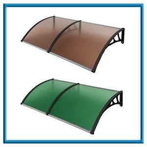 에이에프지 렉산캐노피 돌출 1000m 세트 햇빛 차단 비가림막 차양막 브라운 그린