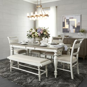 미라지가구 661W-CD 6인용 8인용 확장형 식탁 테이블