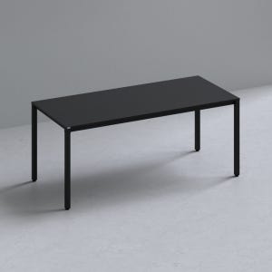 209애비뉴 제로데스크 책상 1800x800mm, 블랙상판+블랙프레임