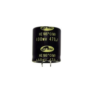 삼화 전해콘덴서 400V 470uF HE 105도 2000h 산업용 캐패시터 SAMWHA