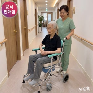 환자용 변기 노인 장애인 목욕의자 접이식 바퀴 환자 샤워 휠체어 이동식 화장실 간이 좌변기