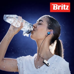 브리츠 BZ-Mtalk7R 블루투스 이어폰 클립 핸즈프리 프리미엄 이어폰 화이트