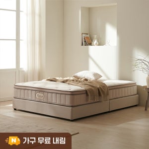 베드리움 허리에 좋은 릴렉서 허리특허 유로탑 매트리스 경도선택 K(킹), 미디움