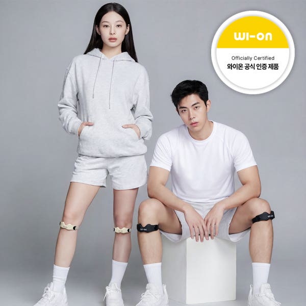 [와이온] 무릎 보호대 슬개골 러닝 등산 무릎보호대 1+1