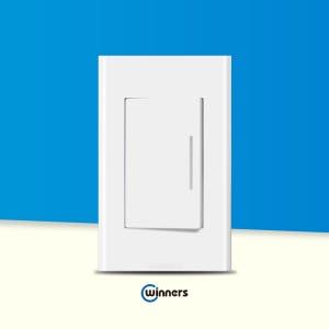 위너스 위너 1구 3로 스위치 전기 전등 조명 화이트 커버 벽