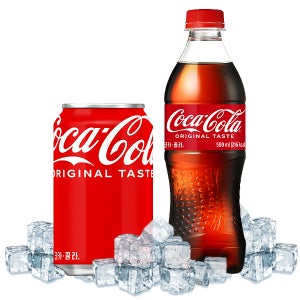 코카콜라 오리지널 355ml 캔 500ml 페트 각6개총12개 업소용 음료수 캔음료 콜라