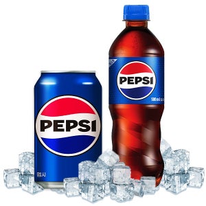펩시 콜라 355ml 캔 500ml 페트 각6개총12개 업소용 음료수 캔음료 콜라 뚱캔
