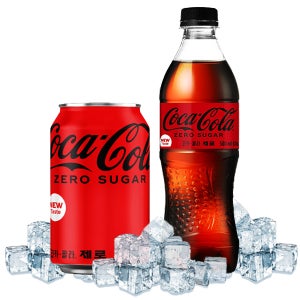 제로 코카콜라 355ml 캔 500ml 페트 각6개총12개 업소용 음료수 캔음료 콜라