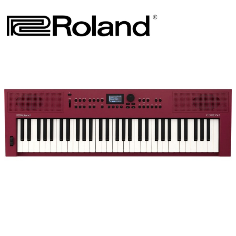 Roland 롤랜드 GO KEYS3 고키보드 61건반 다크레드