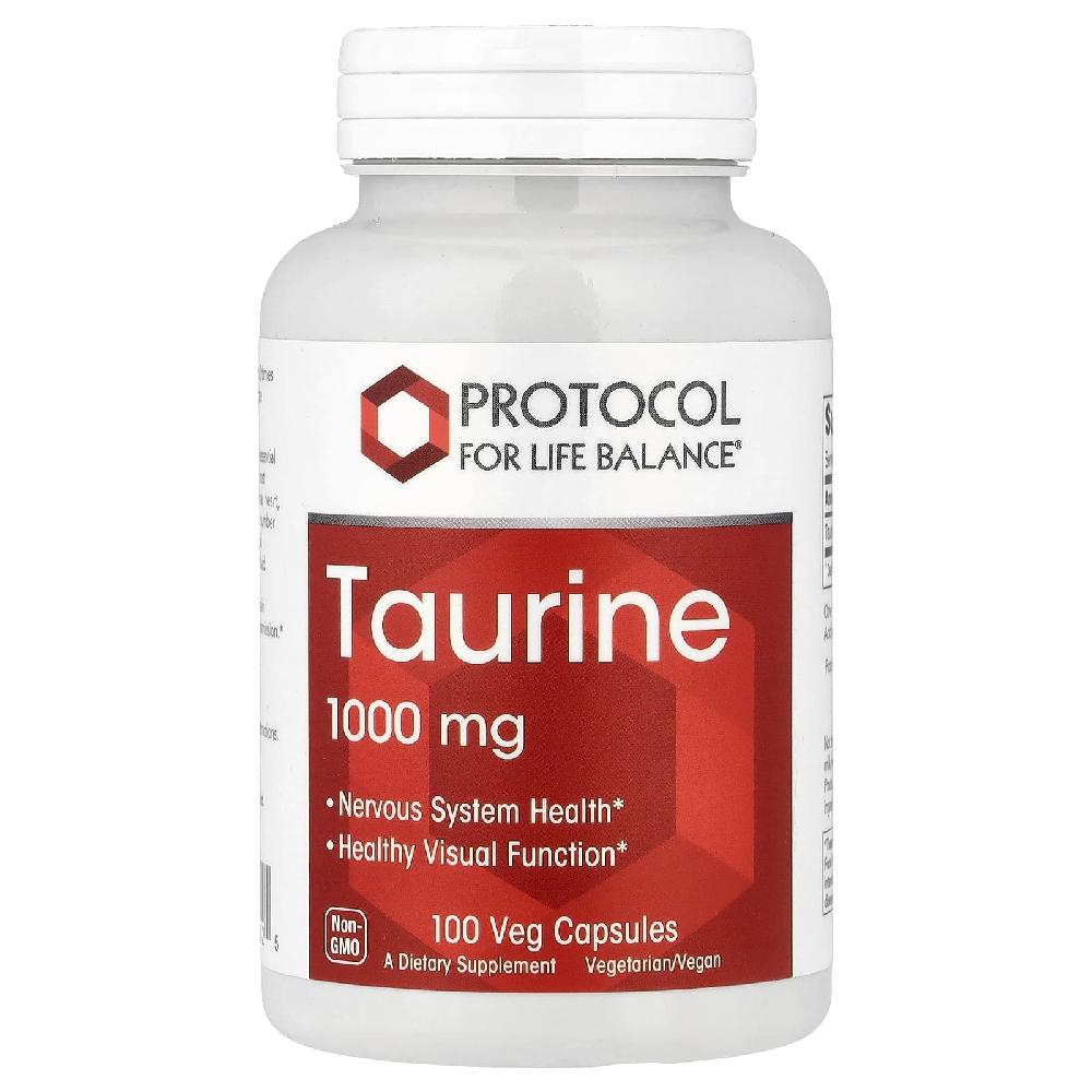 <b>프로토콜포라이프발란스</b> 타우린 Taurine 1000mg 100정 1개
