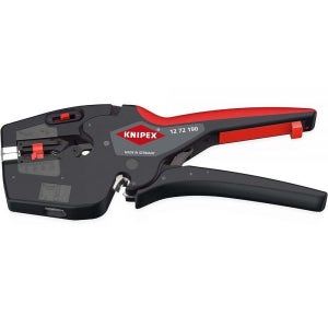 Knipex NexStrip 논슬립 플라스틱 그립이 있는 전기 기술자용 멀티 툴 190mm 12 72 190