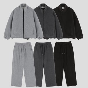 플리스 집업 셋업 gentlecover 26SS