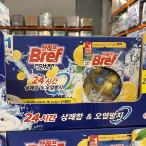 브레프 파워 액티브 변기 세정볼 50g x 12입