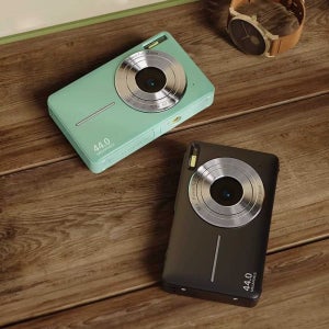 빈티지디카 감성카메라 빈티지 메모리카드없음 자동초점 4400w 디지털 vlog 카메라 블랙