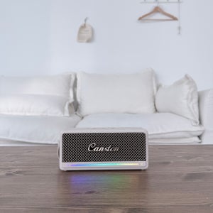 [공식 인증] 캔스톤 오로라 M77BT 블루투스 스피커 거실 미니 휴대용 우퍼 스피커