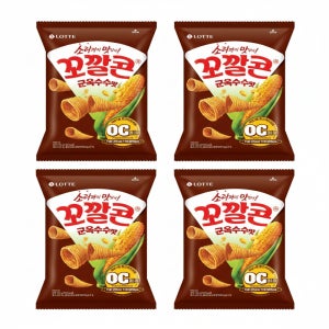 롯데 꼬깔콘 군옥수수맛 134g 4개