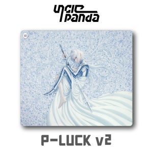 엉클판다 P-LUCK v2 게이밍 유리 마우스 패드 UnclePanda 스피드 타입