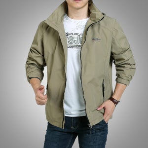 남성 3컬러 바람 막이 점퍼 봄 가을 남자 후드 탈부착 등산 캠핑 룩 외출 기본 매쉬 안감