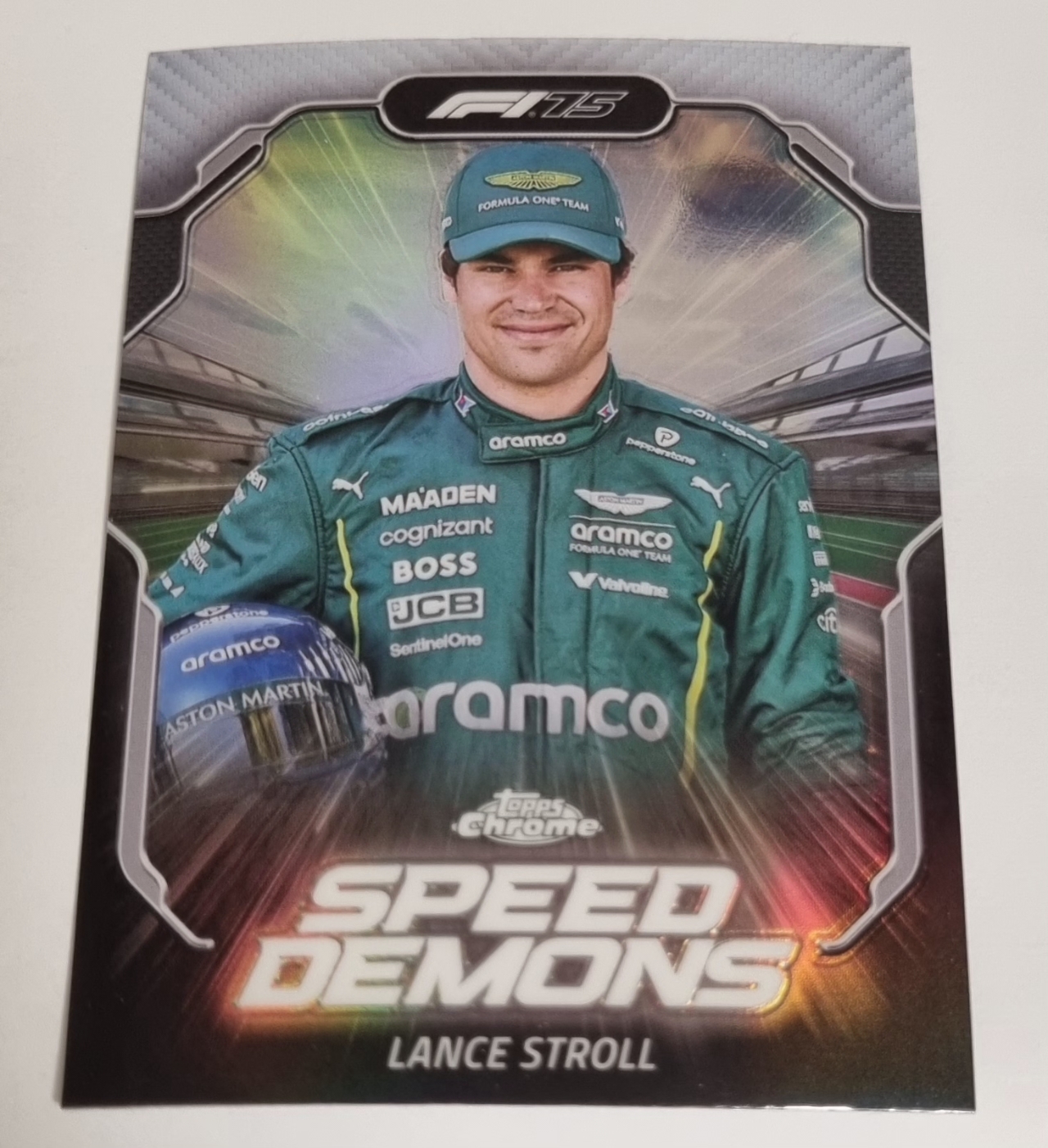 2025 F1 랜스 스트롤 인서트 카드 TOPPS CHROME 카드 탑스 크롬