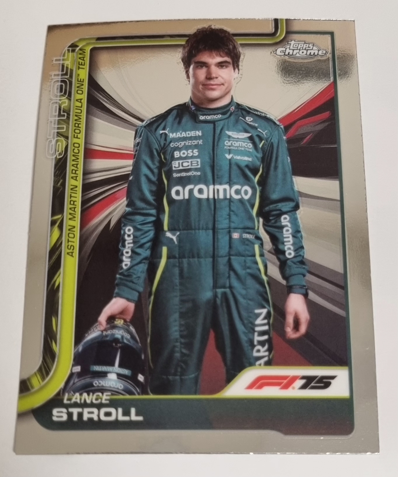 2025 F1 랜스 스트롤 카드 TOPPS CHROME 카드 탑스 크롬