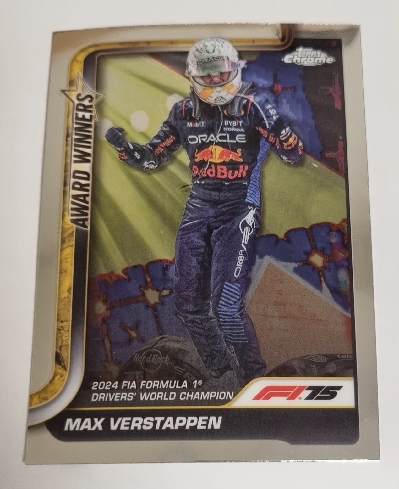 2025 F1 막스 베르스타펜 카드 TOPPS CHROME 카드 탑스 크롬